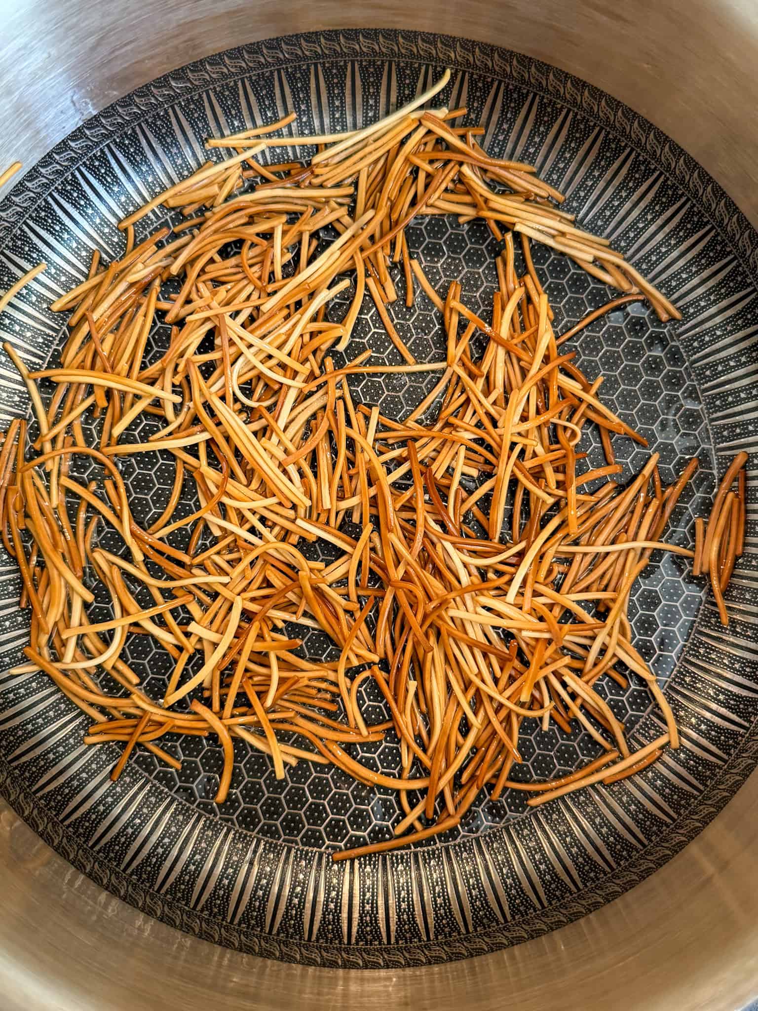 Middle Eastern Rice Recipe (Basmati Rice with Toasted Vermicelli) - Nunioli