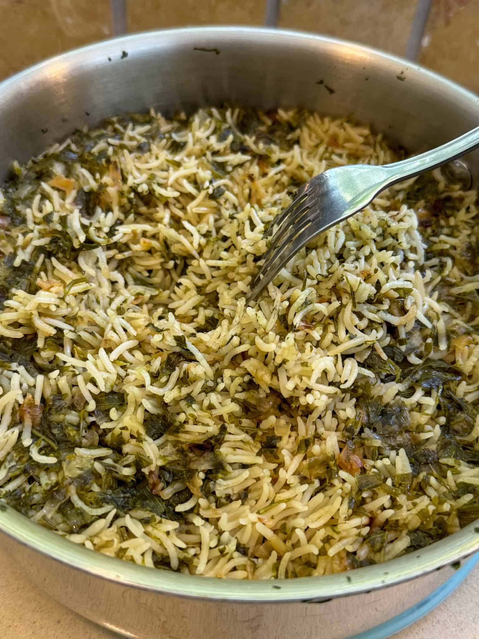 The Best Herb Rice Recipe (Mediterranean Herb Rice) - Nunioli