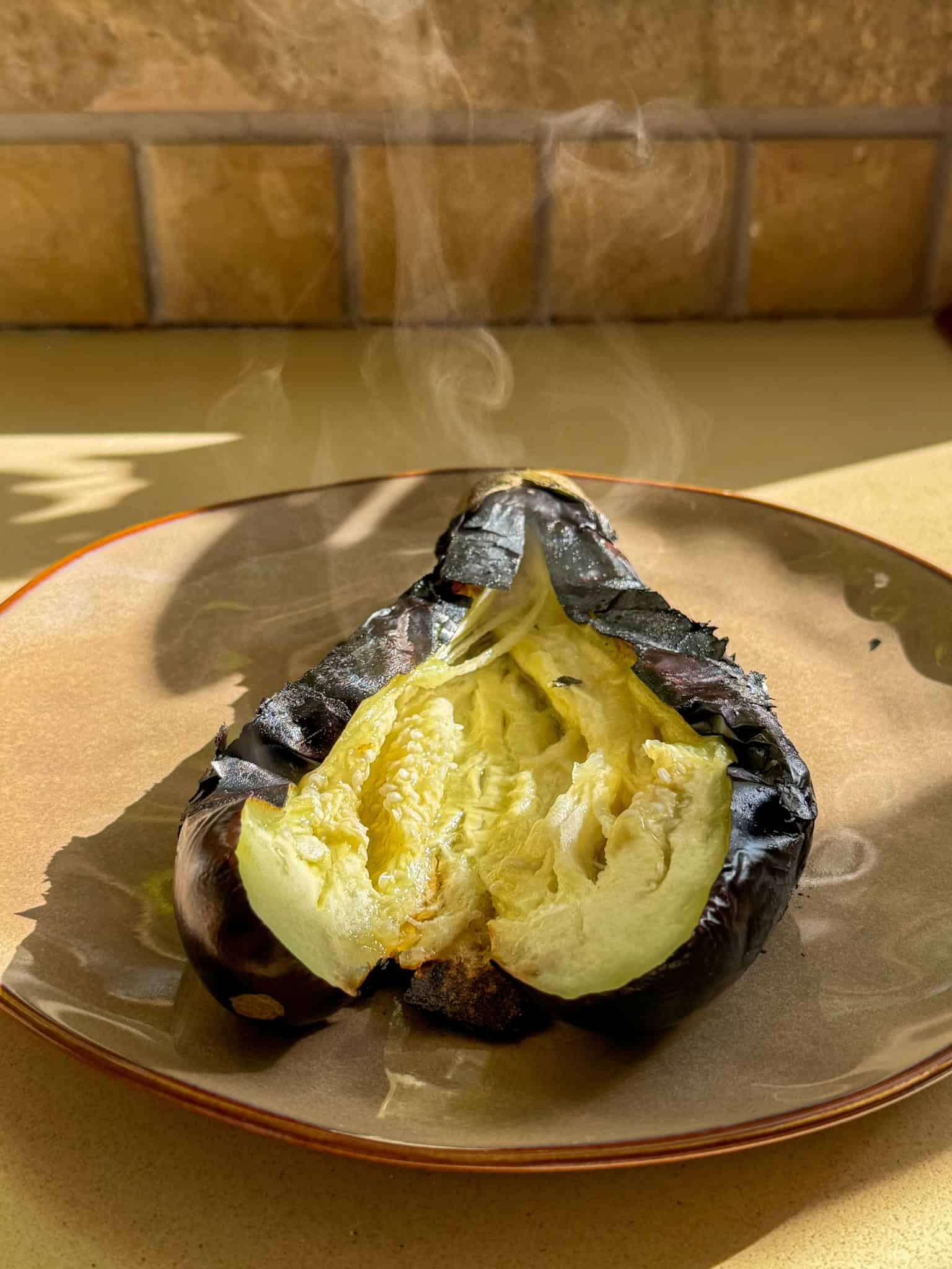 Whole Roasted Eggplant On The Stove Quick Messy And So Worth It whole-roasted-eggplant-on-the-stove-quick-messy-and-so-worth-it
